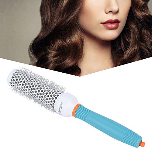 Ergonomic Round Wire Brush for Professional Hair Styling, Comfortable Grip - Image 4