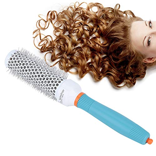 Ergonomic Round Wire Brush for Professional Hair Styling, Comfortable Grip - Image 6