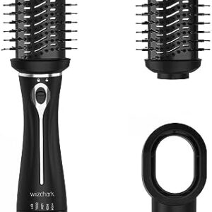 Rowenta 2-in-1 Hair Brush Dryer and Styler for Effortless Styling, Black
