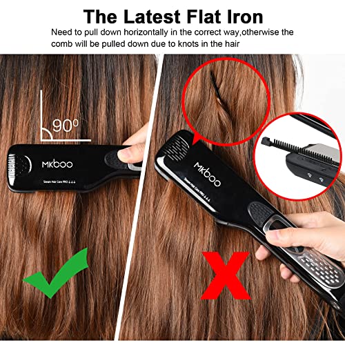 Rowenta Ceramic Hair Brush Straightener 1 Unit Quick Styling - Image 6