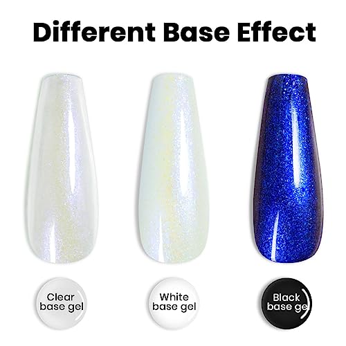 Royal Blue Gel Nails - Image 4