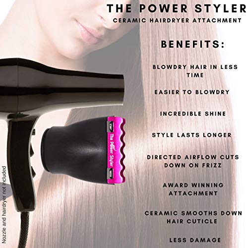 Sally Heat Resistant Blow Dryer Comb Attachment for Faster Drying and Styling - Image 5