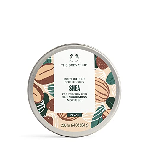 Body Shop Shea Butter Hair Mask 200ml for Deep Conditioning and Nourishment