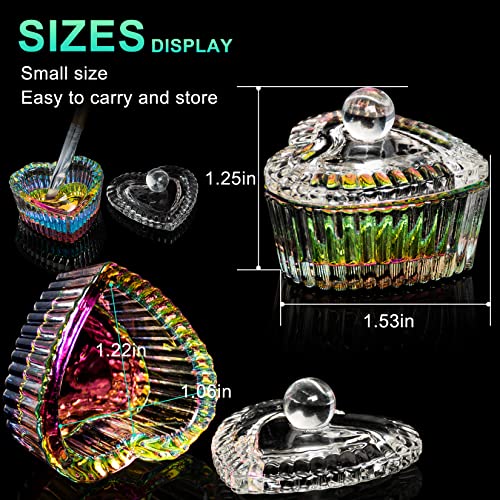 Sparkling Acrylic Nails with Crystal Embellishments for Stunning Nail Art - Image 5