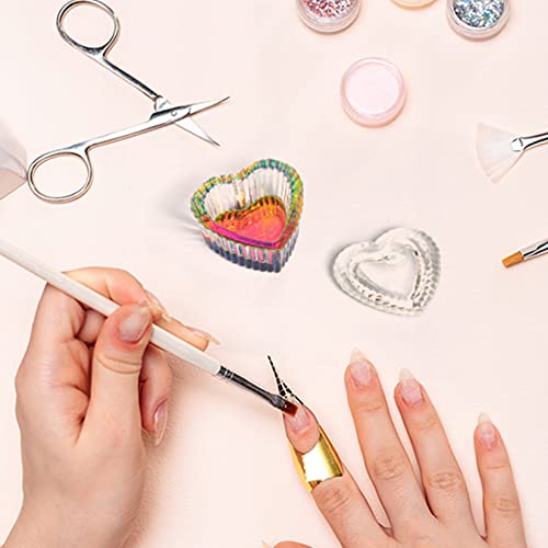 Sparkling Acrylic Nails with Crystal Embellishments for Stunning Nail Art - Image 7
