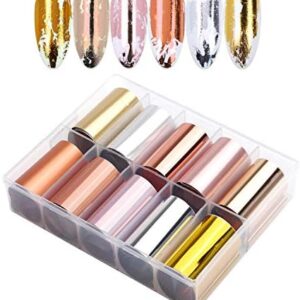 Shiny Foil Nail Polish 15ml - Glamorous, Eye-Catching Finish