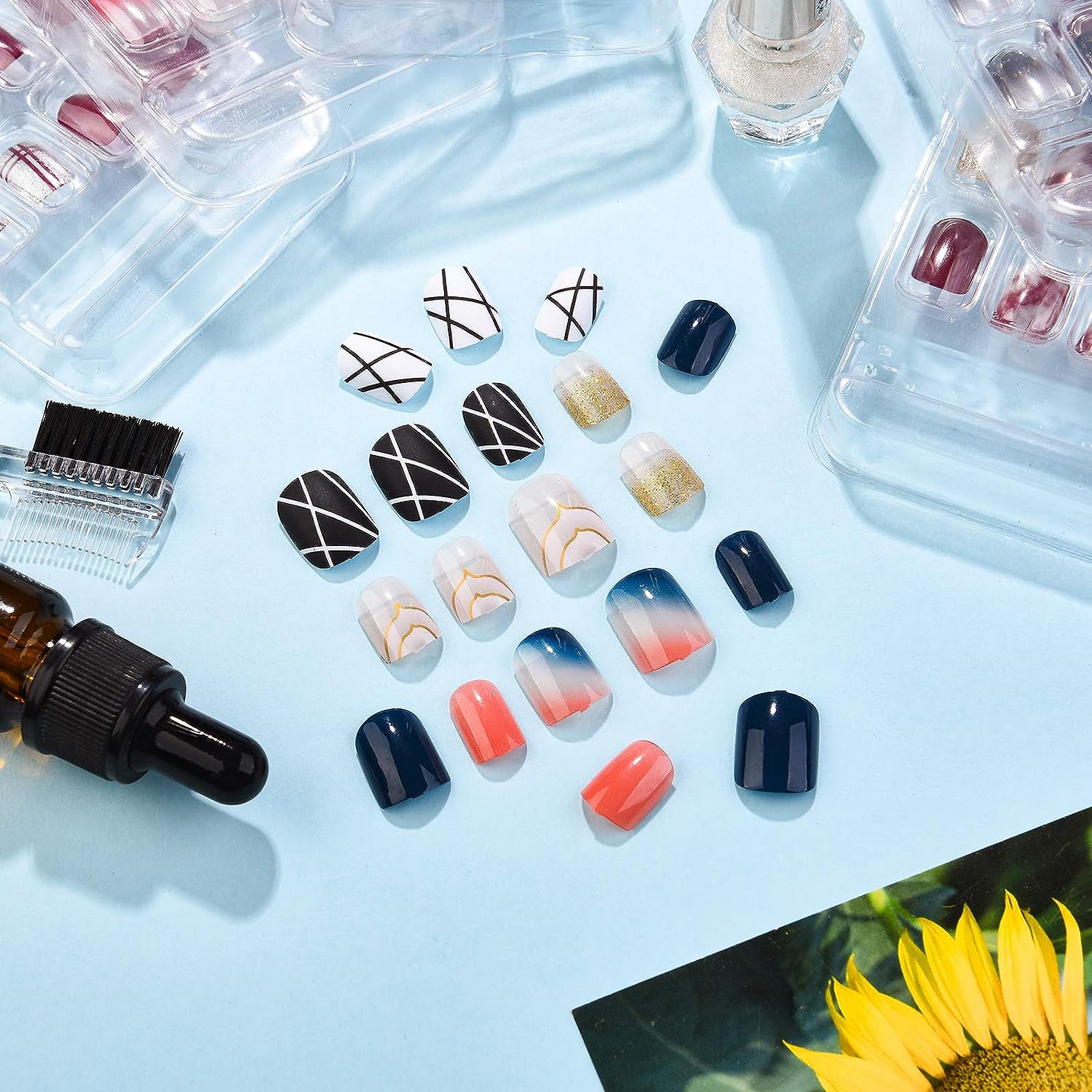 Short Acrylic Nails for Active Lifestyles - Image 2