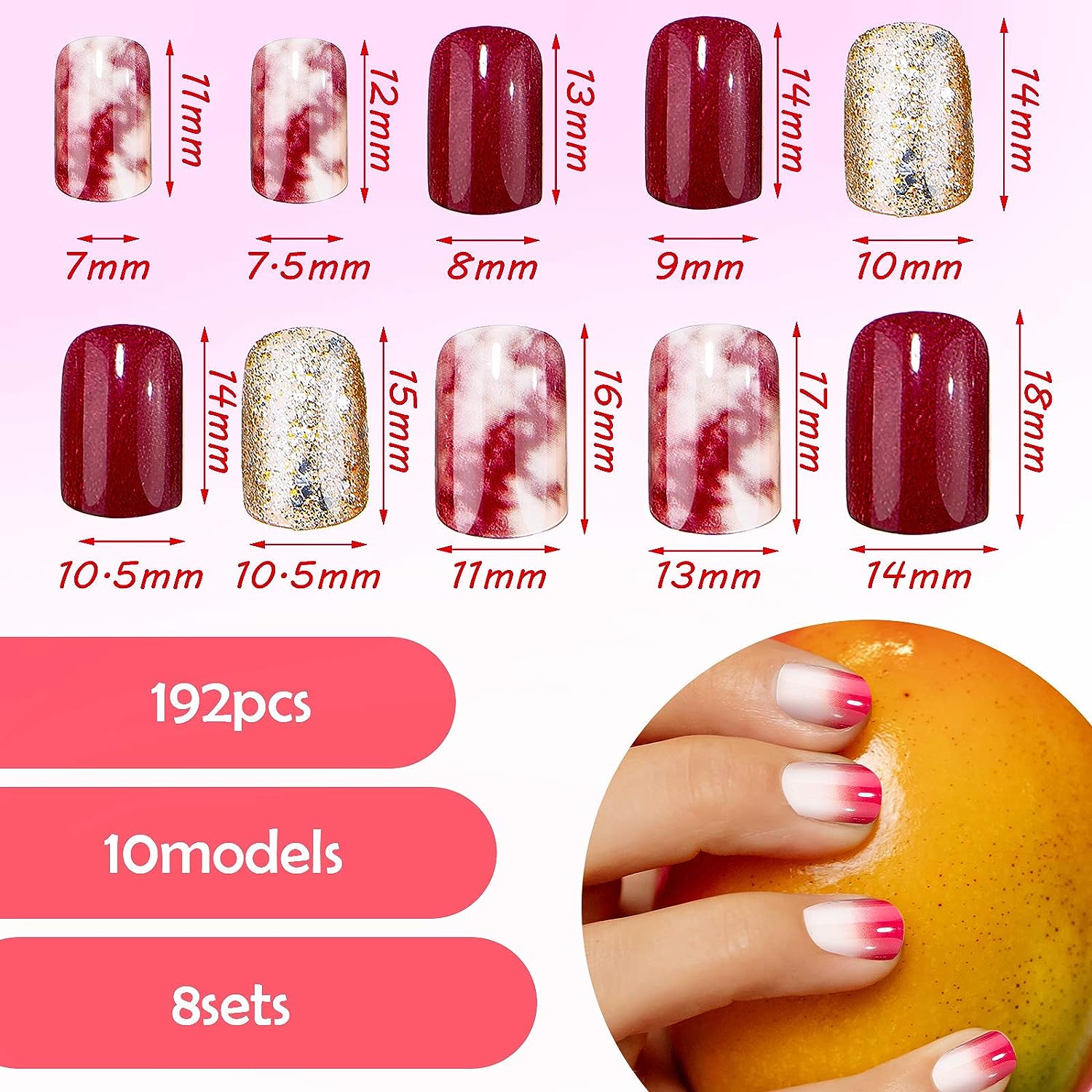 Short Acrylic Nails for Active Lifestyles - Image 7