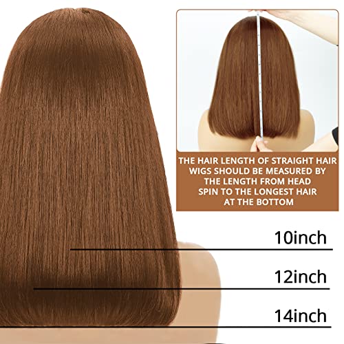 Short Black Bob Human Hair Wig for Women - 100% Natural Look, Adjustable Fit - Image 6