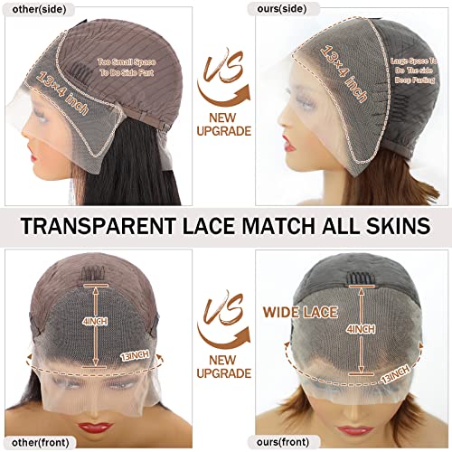 Short Black Bob Human Hair Wig for Women - 100% Natural Look, Adjustable Fit - Image 3