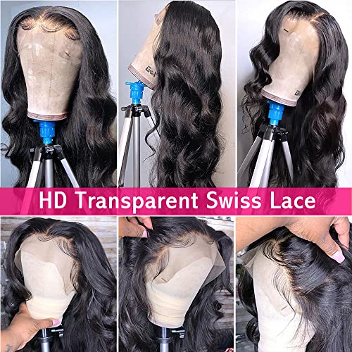 Short Black Human Hair Wig - Image 2