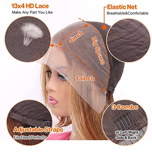 Short Blonde Bob Human Hair Wig - Image 4