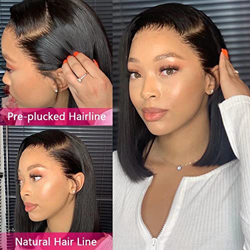 Short Blonde Pixie Cut Human Hair Wig - Image 3