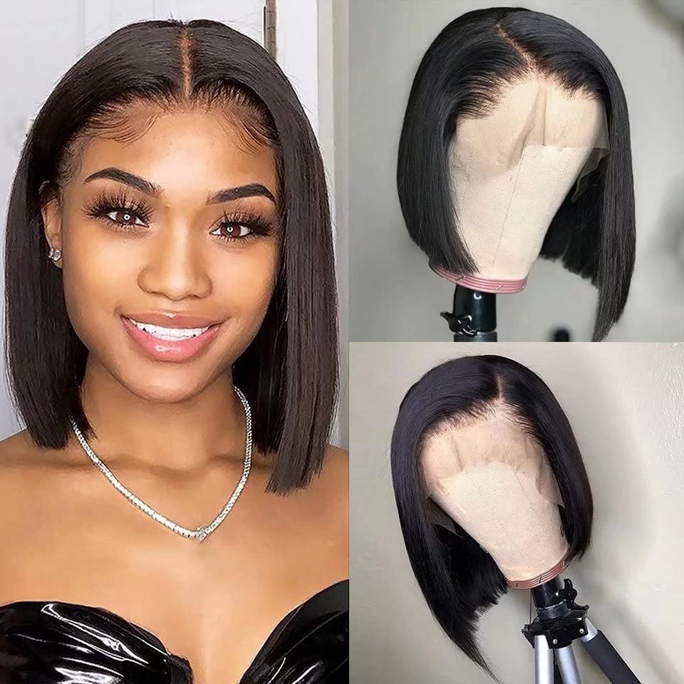 Short Blonde Pixie Cut Human Hair Wig - Image 8
