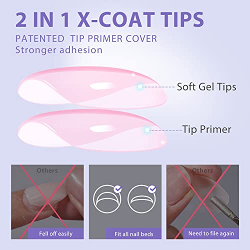 24 Piece Short Coffin Acrylic Nail Kit for Effortless Styling - Image 3