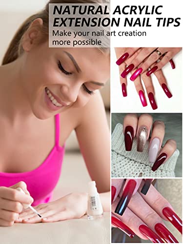 Stylish Short Curly Acrylic Nails - Medium Size Pack for Effortless Everyday Glamour - Image 5