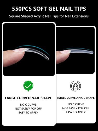 Stylish Short Curly Acrylic Nails - Medium Size Pack for Effortless Everyday Glamour - Image 3