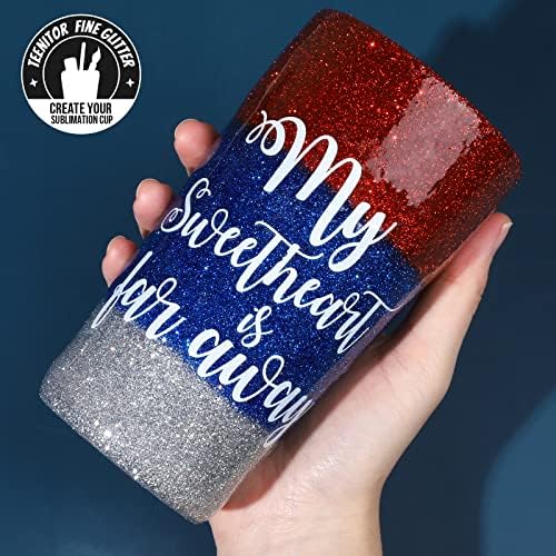 Sparkling Blue Glitter Acrylic Nail Art Designs for Stunning Style - Image 7