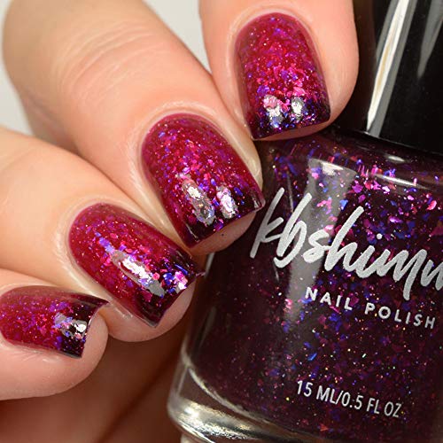 Sparkly Flakies 15ml Glitter Finish Nail Polish for Stunning Nail Art