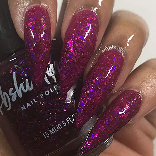 Sparkly Flakies 15ml Glitter Finish Nail Polish for Stunning Nail Art - Image 4
