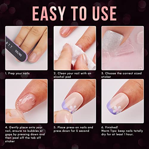 Easy Stick-On Nail Remover Pad for Safe At-Home Gel Polish Removal - Image 7