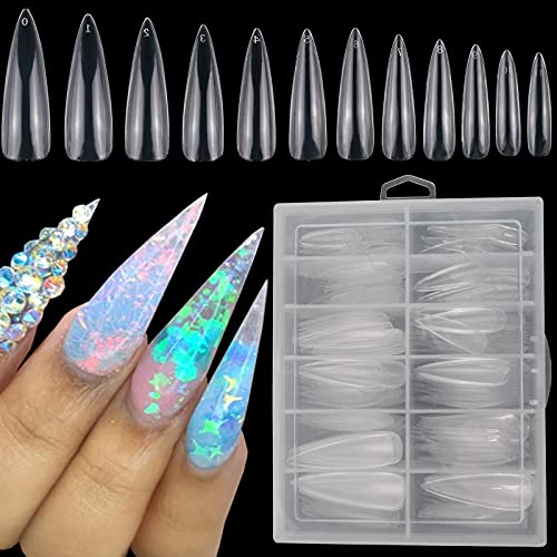 Stiletto Acrylic Nail Designs