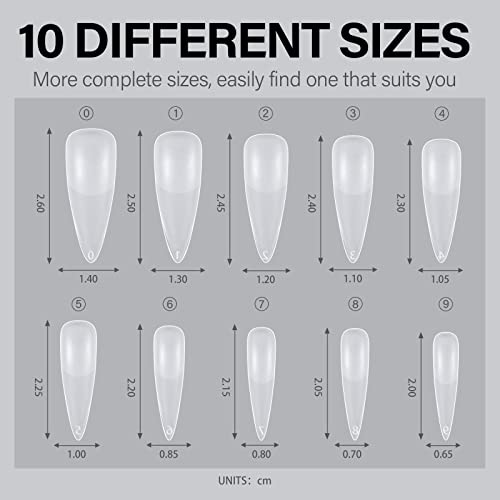 24 Count Long Stiletto Matte Acrylic Nails - Easy Application - Image 6