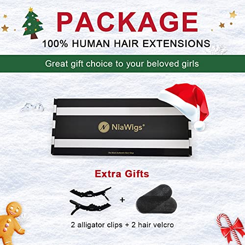 18 Inch Straight Crochet Human Hair Extensions for a Natural Look and Easy Styling - Image 2