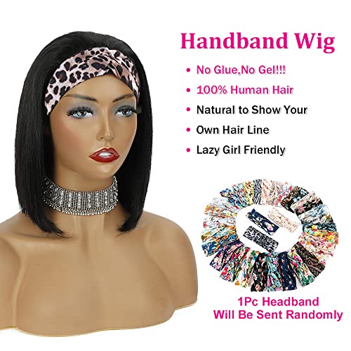 22 Inch Straight Human Hair Bone Wig Natural Look Soft Smooth Texture - Image 4