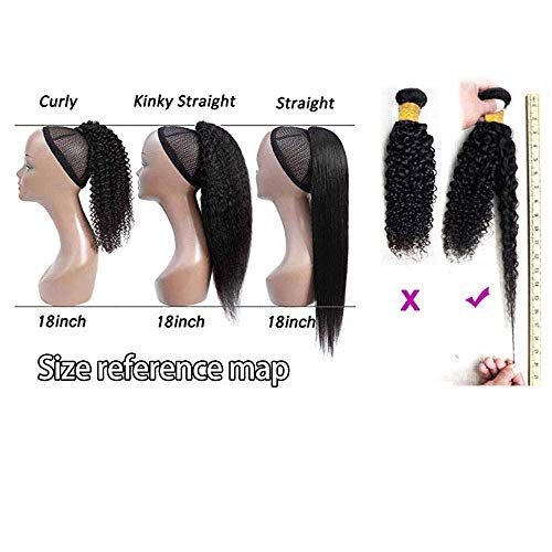18 Inch Natural Black Straight Human Hair Drawstring Ponytail for Effortless Styles - Image 7