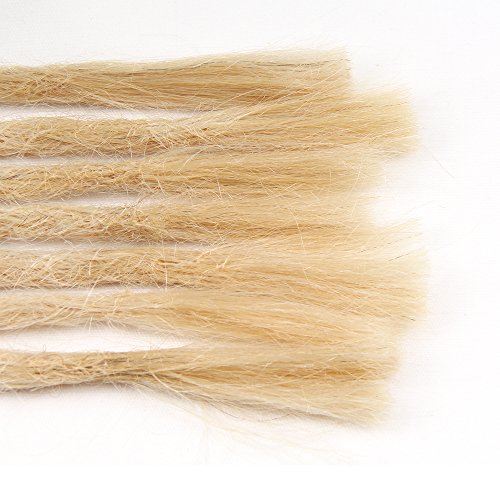 18 Inch Straight Human Hair Dreadlock Extensions 100% Remy Natural Look - Image 3