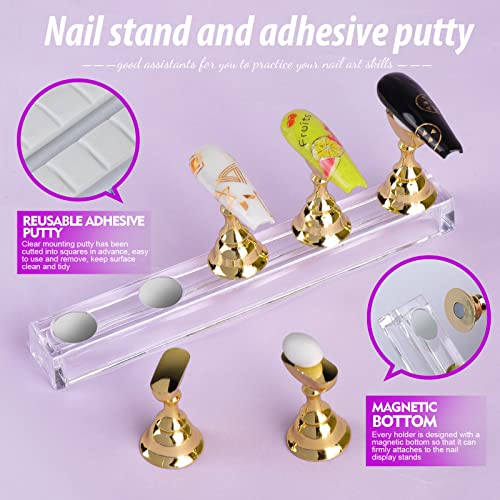Dazzling Acrylic Nails Kit Stunning Beauty Trend Collection 100pc - Image 4