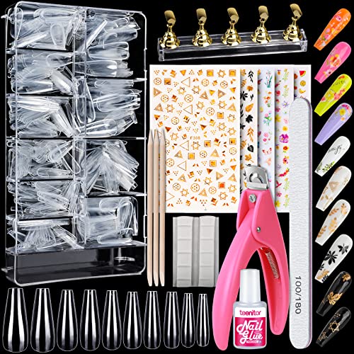 Dazzling Acrylic Nails Kit Stunning Beauty Trend Collection 100pc