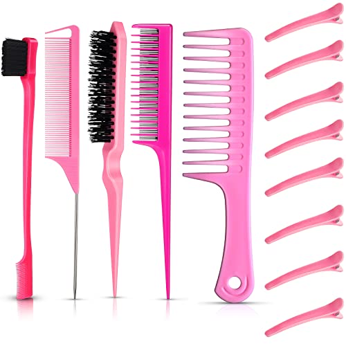 Stylish Art Deco hair brushes in a set