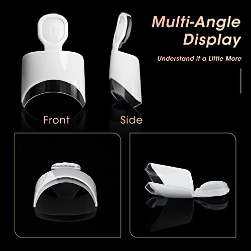 Chic Elegant White Tip Acrylic Nail Design Kit for Stylish and Sophisticated Manicures - Image 4