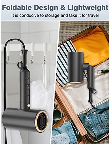 Sutra Marble Compact Travel Blow Dryer Dual Voltage for Easy Styling - Image 7