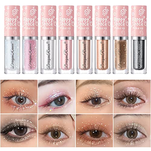 Swiss Beauty 10ml Liquid Glitter Eyeshadow, Long-Lasting Shimmer Makeup for All Occasions