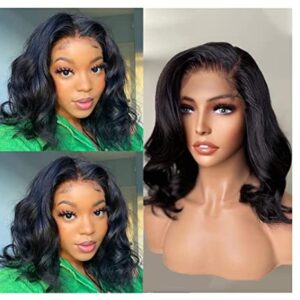 Swiss Lace Human Hair Wig for Natural Look and Comfort in Medium Length