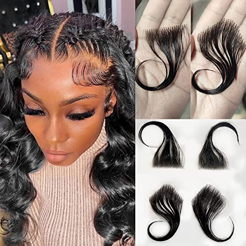 Swiss Lace Human Hair Wig for Women, Natural Look, Comfortable Fit, 18 Inches Long - Image 2