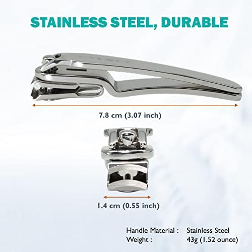 Swissklip 360 Ergonomic Nail Clippers for Easy, Precise Trims - Image 6