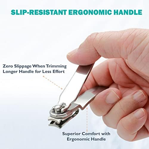 Swissklip 360 Ergonomic Nail Clippers for Easy, Precise Trims - Image 5