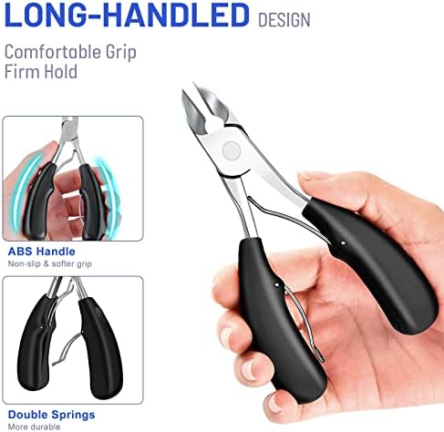 Swissklip Precision Nail Clippers, Durable Design, Clean and Easy Nail Care - Image 3