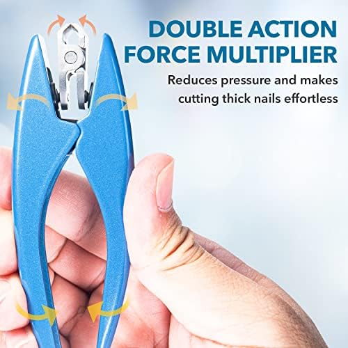 Comfortable Grip Swivel Head Nail Clippers for Effortless Trimming, Medium Size - Image 8