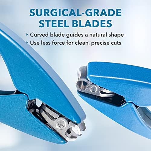 Comfortable Grip Swivel Head Nail Clippers for Effortless Trimming, Medium Size - Image 5
