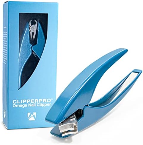 Comfortable Grip Swivel Head Nail Clippers for Effortless Trimming, Medium Size