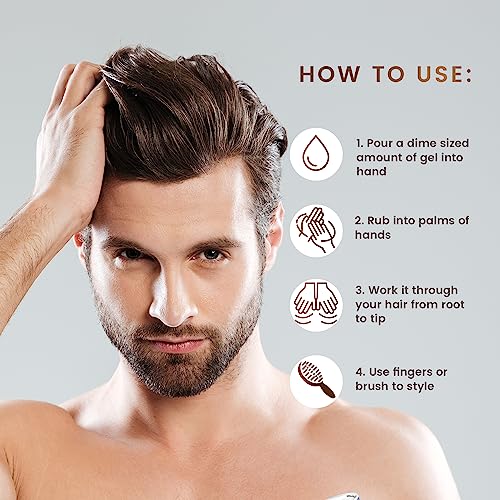 Syndicate Styling Hair Gel 8 oz Strong Hold All-Day Shine - Image 2