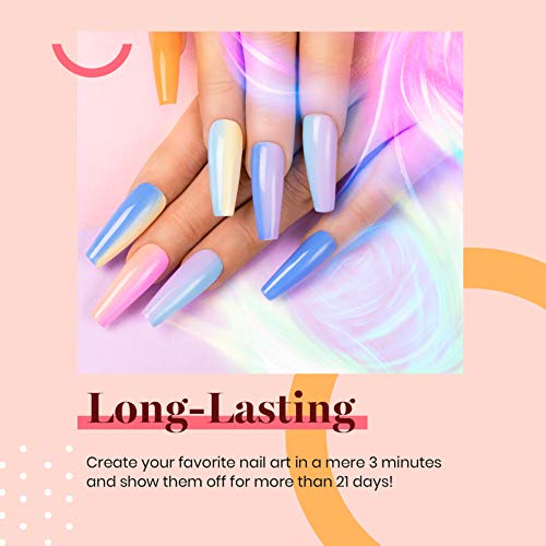 Syrup Gel Nail Polish 15ml Glossy Vibrant Long-lasting Color - Image 3