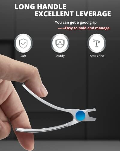 Szqht Precision Nail Clippers for Perfectly Trimmed Nails - Stainless Steel, Medium Size - Image 4