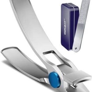 Szqht Precision Nail Clippers for Perfectly Trimmed Nails - Stainless Steel, Medium Size