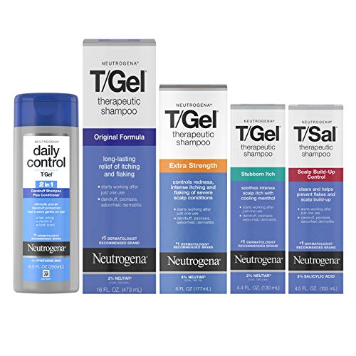 T/Gel Therapeutic Shampoo for Flaky Scalp 8 fl oz Bottle - Image 10